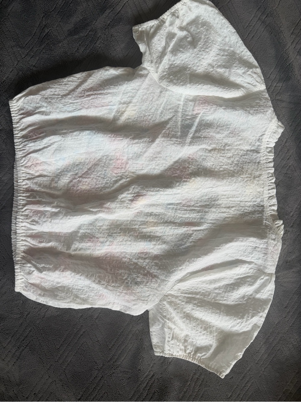 Savanna Jane White Embroidered Floral Top - Picture 5 of 6